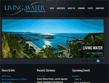 Tablet Screenshot of livingwateroc.org